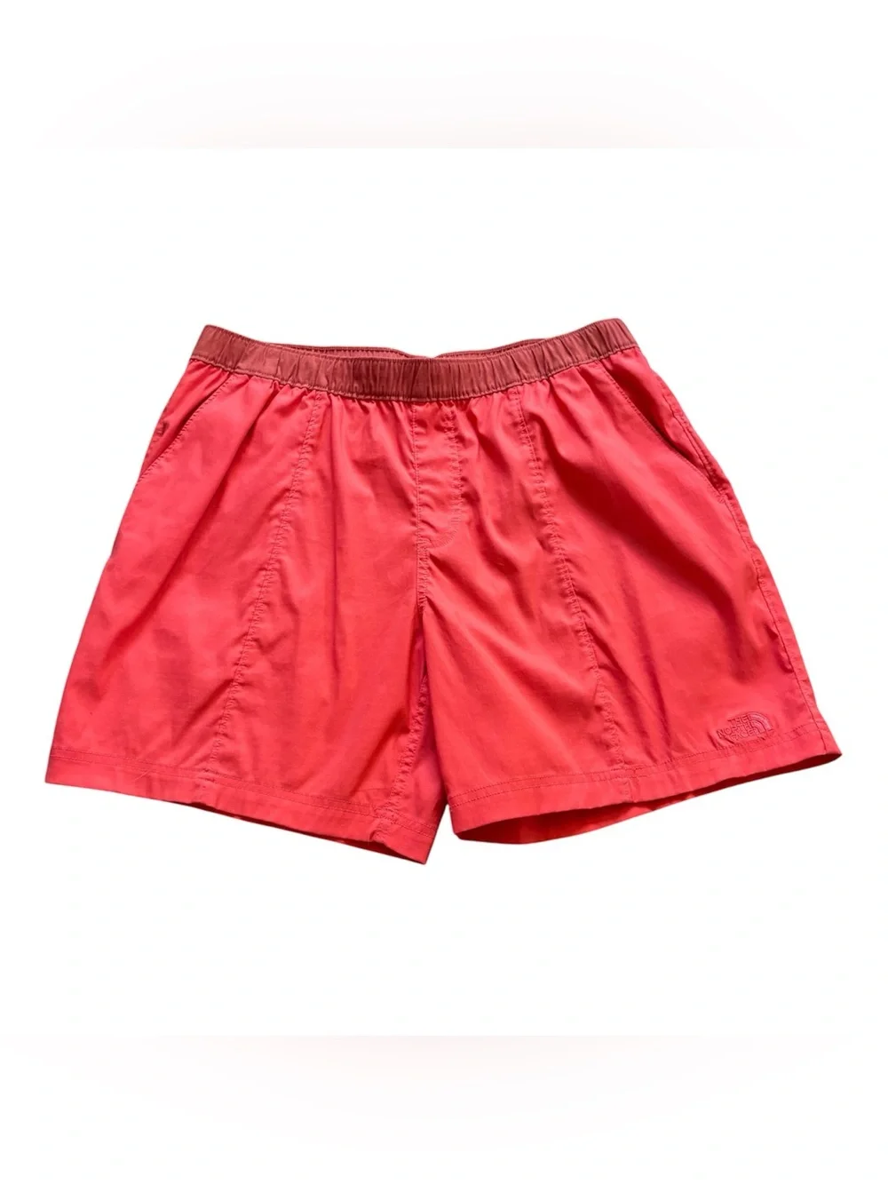 The North Face Shorts Mens Large Class V Swim Trunks Shorts Horizon Red